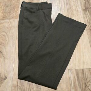 Womens Vintage D&G Dolce & Gabbana Olive Green Cigarette Pants 28x32 Low Rise